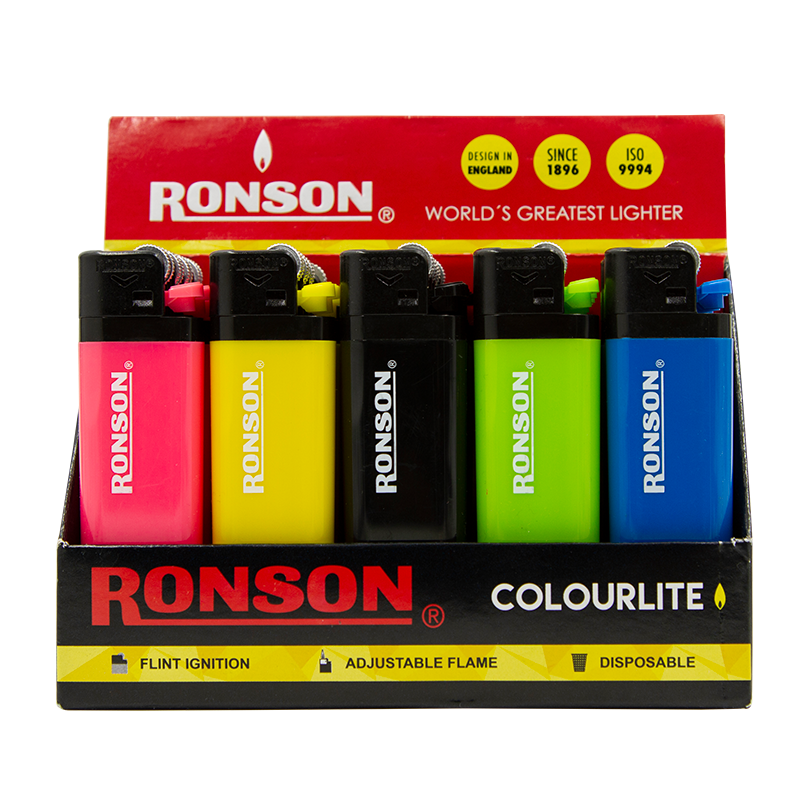 Encendedor Ronson Colores
