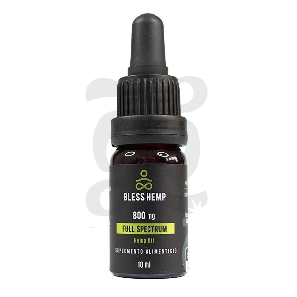 Bless FULL SPECTRUM HEMP OIL Sublingual 800mg/10ml (8%)